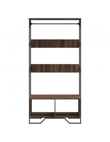 Armadio Rovere Marrone 90x50x180 cm in Truciolato