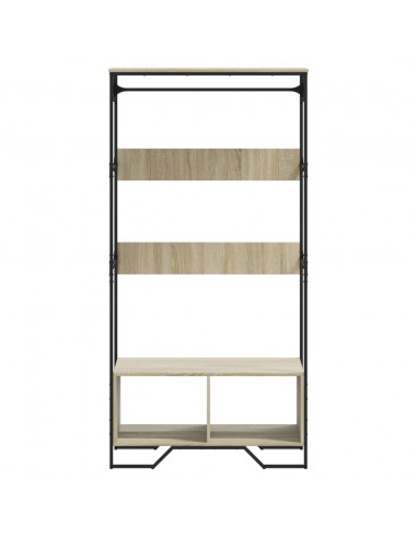 Armadio Rovere Sonoma 90x50x180 cm in Truciolato