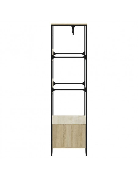 Armadio Rovere Sonoma 90x50x180 cm in Truciolato