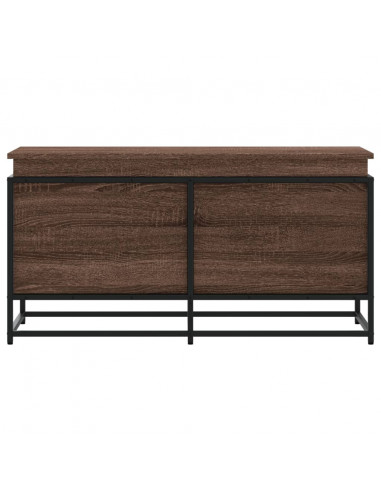 Contenitore con Coperchio Rovere Marrone 100x40x51,5 Truciolato