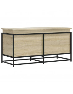 Contenitore con Coperchio Rovere Sonoma 100x40x51,5 Truciolato 2