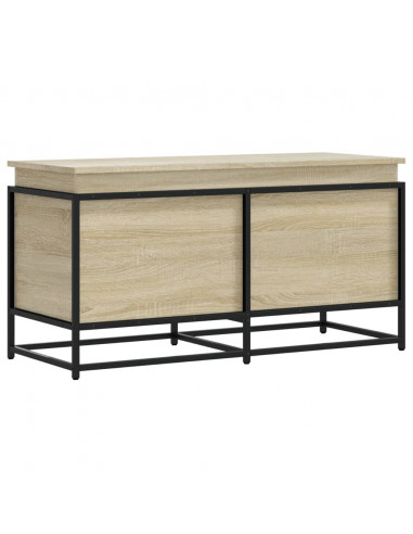 Contenitore con Coperchio Rovere Sonoma 100x40x51,5 Truciolato