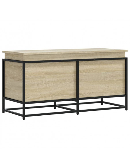Contenitore con Coperchio Rovere Sonoma 100x40x51,5 Truciolato