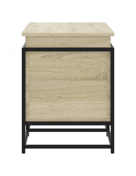 Contenitore con Coperchio Rovere Sonoma 100x40x51,5 Truciolato