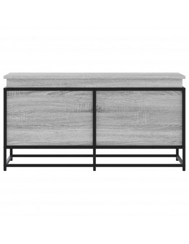 Contenitore con Coperchio Grigio Sonoma 100x40x51,5 Truciolato