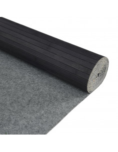 Divisorio Ambienti Grigio 165x800 cm in Bambù