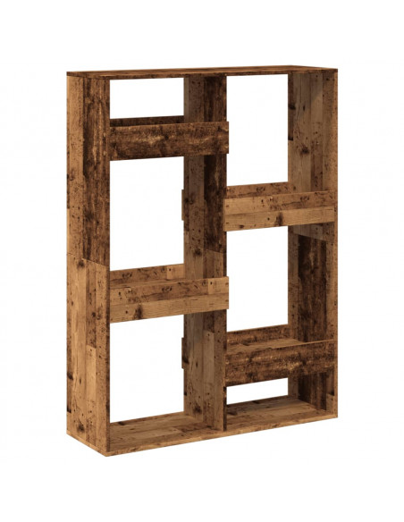 Divisorio Legno Antico 100x33x135 cm in Truciolato