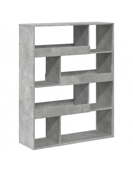 Divisorio Stanza Grigio Cemento 100x33x125,5 cm in Truciolato