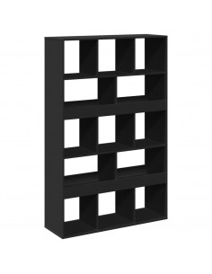 Divisorio Stanza Nero 100x33x156,5 cm in Truciolato