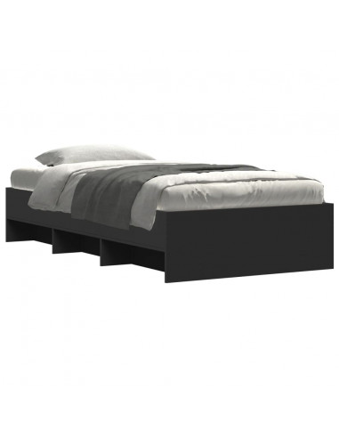 Giroletto Nero 90x200 cm in Legno Multistrato