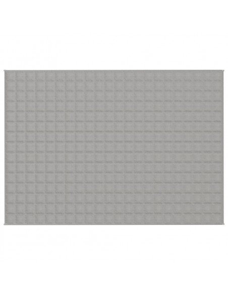 Coperta Ponderata Grigia 155x220 cm 7 kg Tessuto