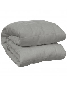 Coperta Ponderata Grigia 200x225 cm 9 kg Tessuto 2