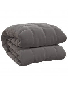 Coperta Ponderata Grigia 220x235 cm 15 kg Tessuto 2
