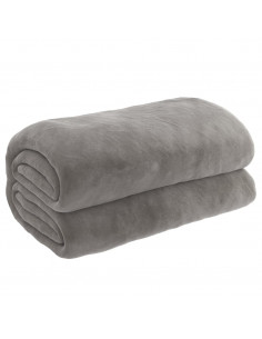 Coperta Ponderata con Copertura Grigia 200x225 cm 9 kg Tessuto 2