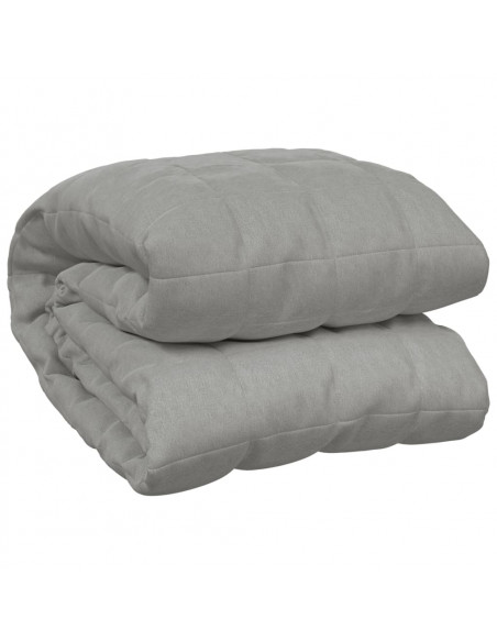 Coperta Ponderata Grigia 200x230 cm 13 kg Tessuto