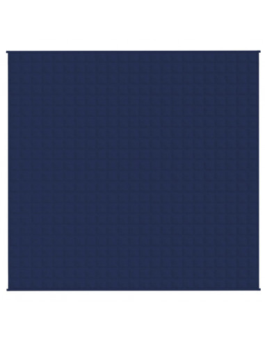 Coperta Ponderata Blu 220x230 cm 15 kg Tessuto