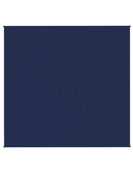 Coperta Ponderata Blu 220x230 cm 15 kg Tessuto
