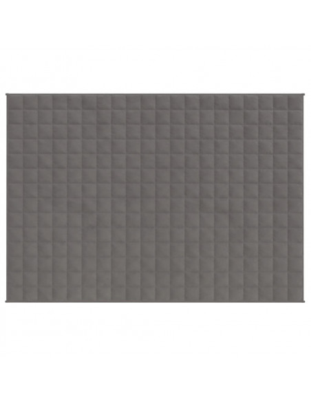 Coperta Ponderata Grigia 152x203 cm 7 kg Tessuto