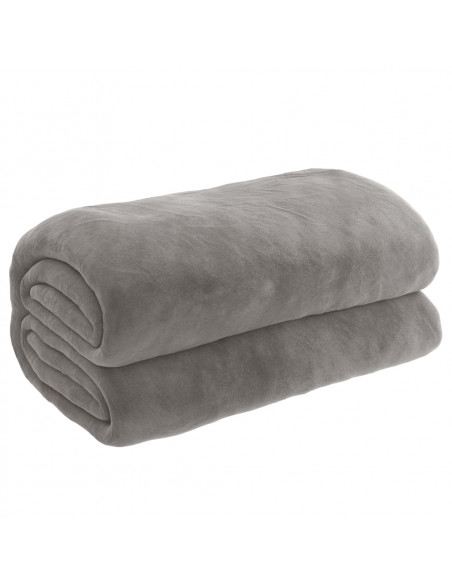 Coperta Ponderata con Copertura Grigia 135x200 cm 10 kg Tessuto