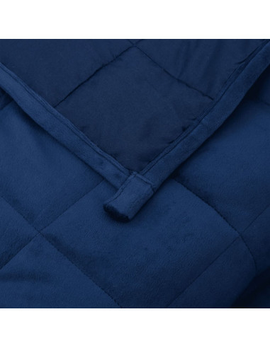 Coperta Ponderata Blu 220x230 cm 11 kg Tessuto