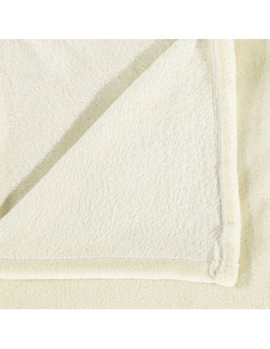 Coperta Crema 130x170 cm in Poliestere