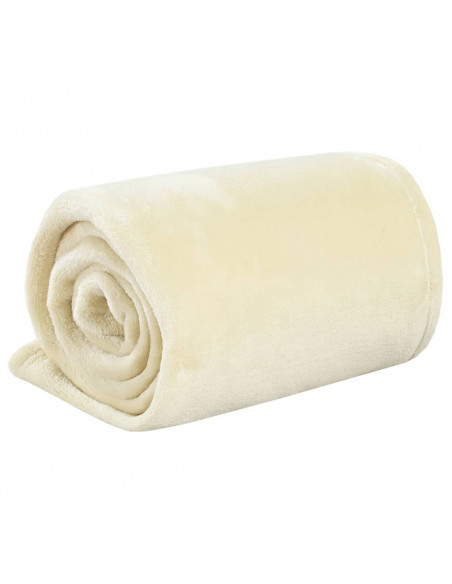 Coperta Crema 200x240 cm in Poliestere
