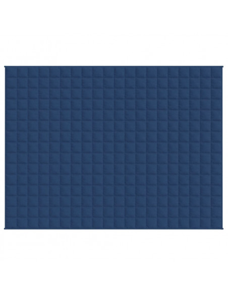 Coperta Ponderata Blu 150x200 cm 7 kg Tessuto