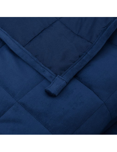 Coperta Ponderata Blu 150x200 cm 7 kg Tessuto
