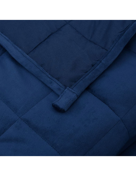 Coperta Ponderata Blu 150x200 cm 7 kg Tessuto