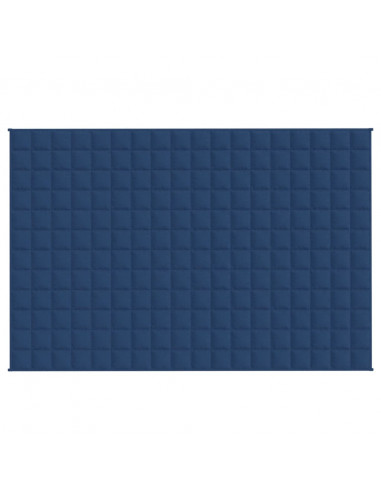 Coperta Ponderata Blu 122x183 cm 5 kg Tessuto