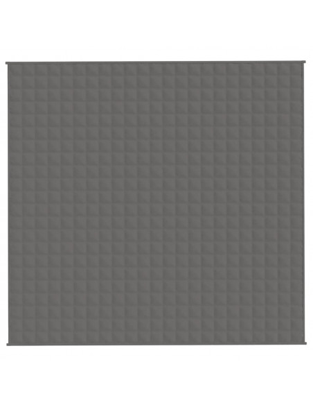 Coperta Ponderata Grigia 220x230 cm 11 kg Tessuto