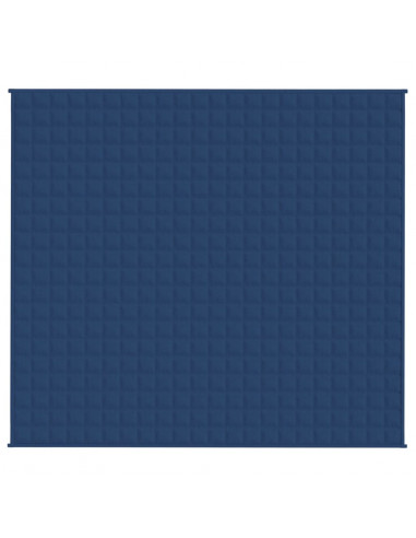 Coperta Ponderata Blu 200x230 cm 13 kg Tessuto