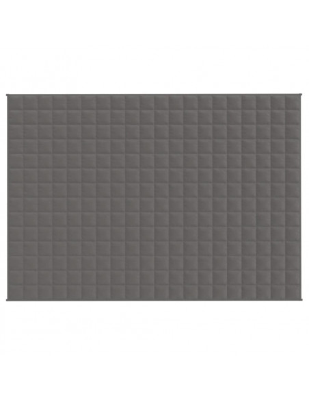 Coperta Ponderata Grigia 137x200 cm 10 kg Tessuto