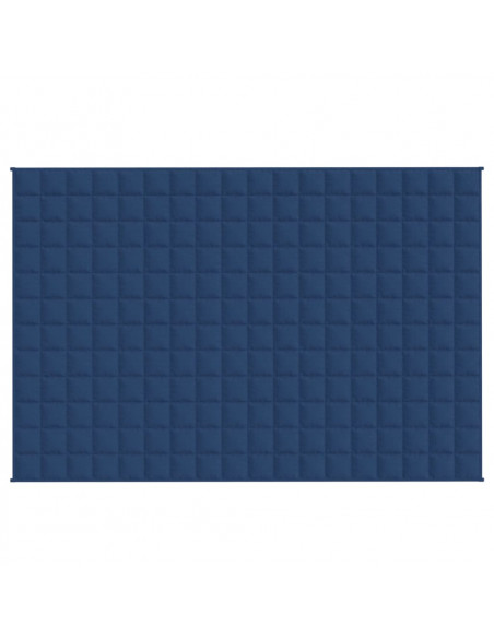 Coperta Ponderata Blu 120x180 cm 5 kg Tessuto