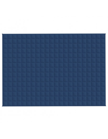 Coperta Ponderata Blu 155x220 cm 7 kg Tessuto