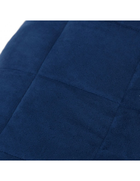 Coperta Ponderata Blu 200x225 cm 9 kg Tessuto