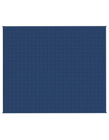 Coperta Ponderata Blu 220x260 cm 11 kg Tessuto