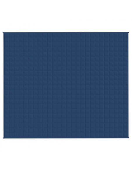 Coperta Ponderata Blu 220x260 cm 11 kg Tessuto