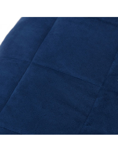 Coperta Ponderata Blu 220x260 cm 15 kg Tessuto