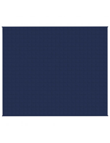 Coperta Ponderata Blu 220x260 cm 11 kg Tessuto