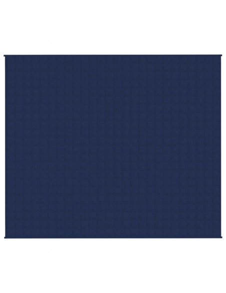 Coperta Ponderata Blu 220x260 cm 11 kg Tessuto