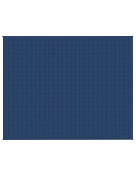 Coperta Ponderata Blu 235x290 cm 15 kg Tessuto