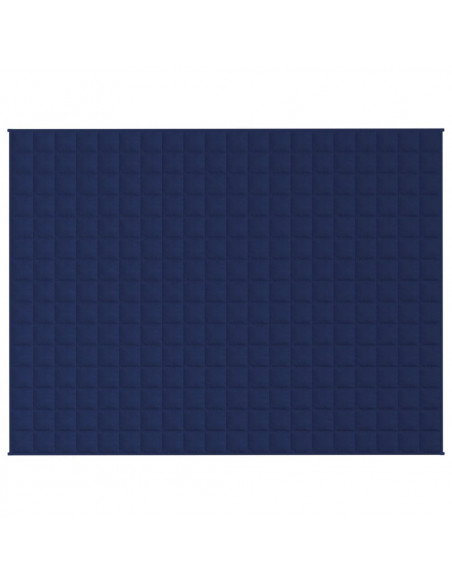 Coperta Ponderata Blu 150x200 cm 7 kg Tessuto