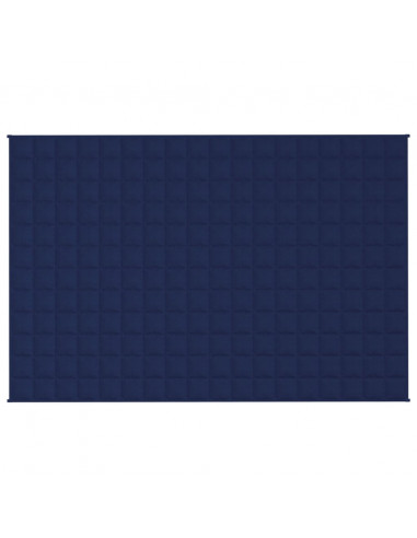 Coperta Ponderata Blu 120x180 cm 5 kg Tessuto
