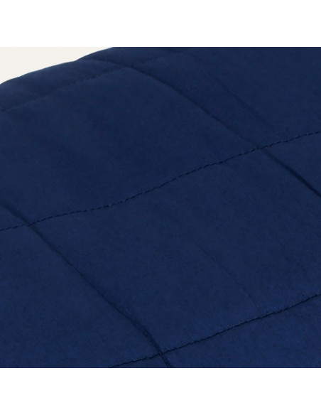 Coperta Ponderata Blu 120x180 cm 5 kg Tessuto