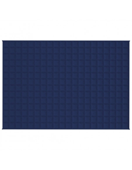 Coperta Ponderata Blu 138x200 cm 6 kg Tessuto