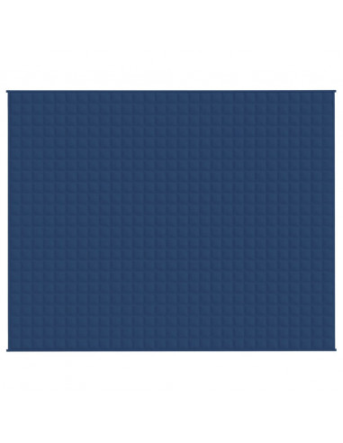 Coperta Ponderata Blu 235x290 cm 11 kg Tessuto
