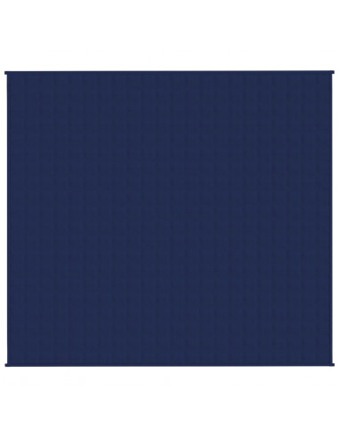 Coperta Ponderata Blu 200x230 cm 9 kg Tessuto