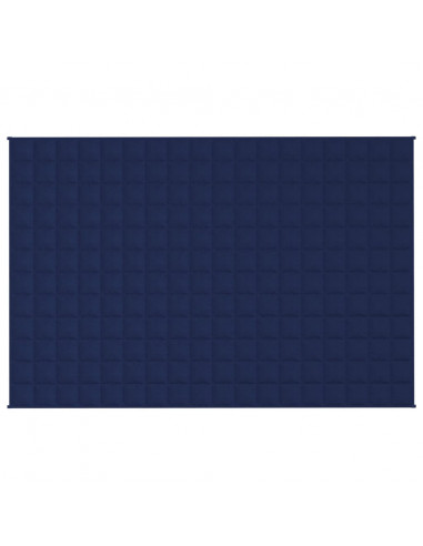 Coperta Ponderata Blu 122x183 cm 5 kg Tessuto