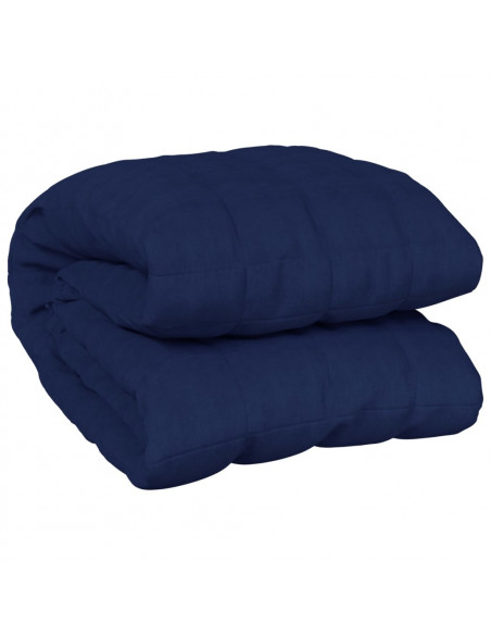Coperta Ponderata Blu 135x200 cm 10 kg Tessuto